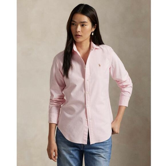 Ralph Lauren Sport Pink Oxford Button-Down Shirt - Picture 1 of 4